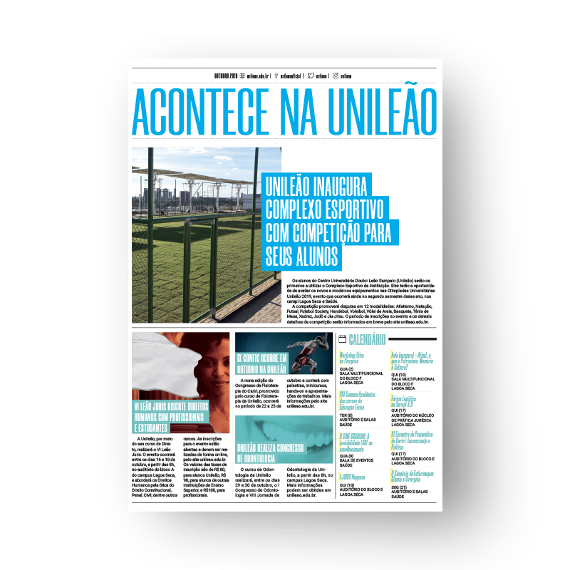 Jornal Acontece Unileão – Outubro