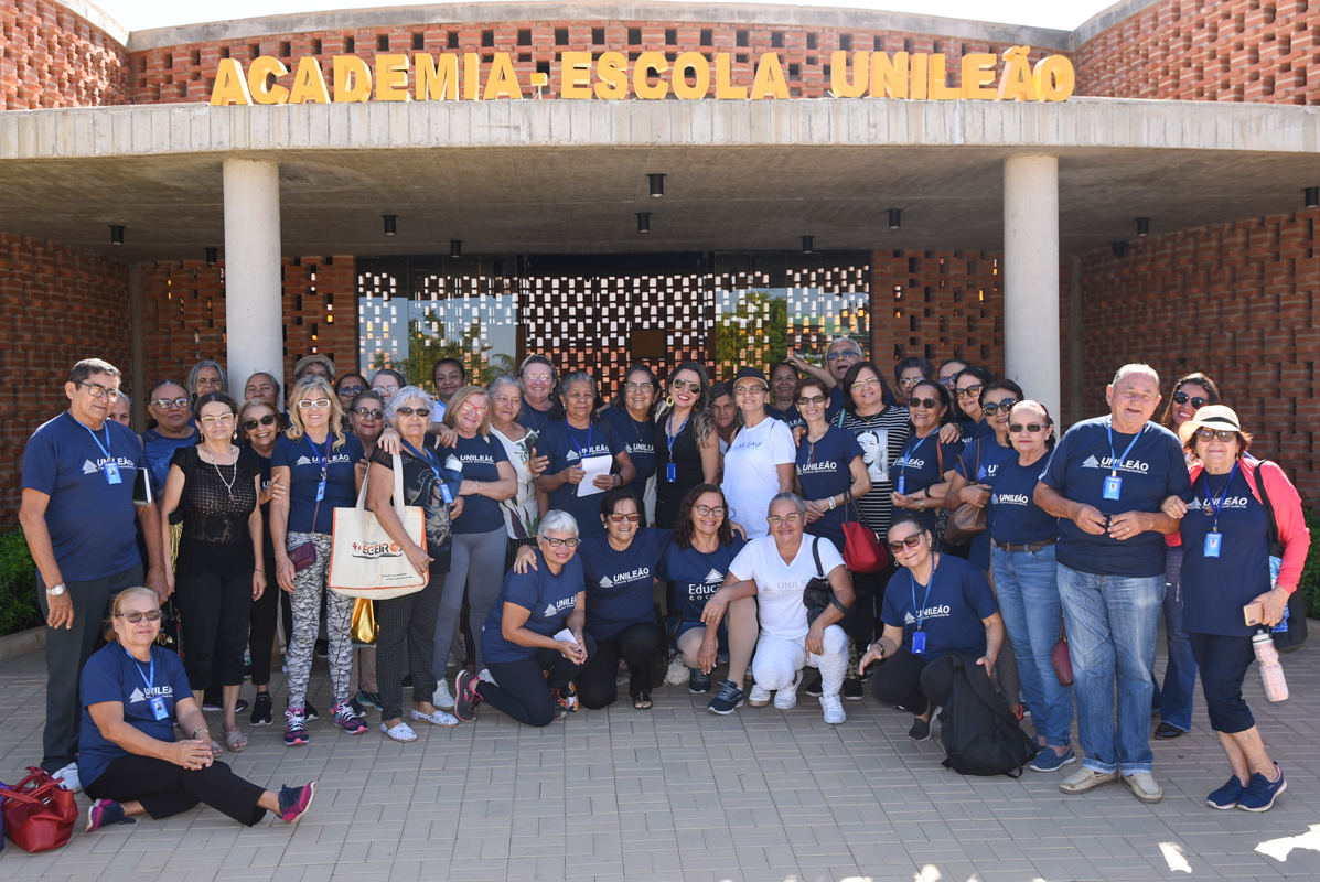Universidade para a Melhor Idade visita o campus Lagoa Seca da Unileão