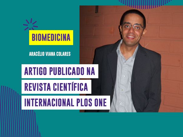 Professor de Biomedicina da Unileão publica artigo na revista científica Plos One