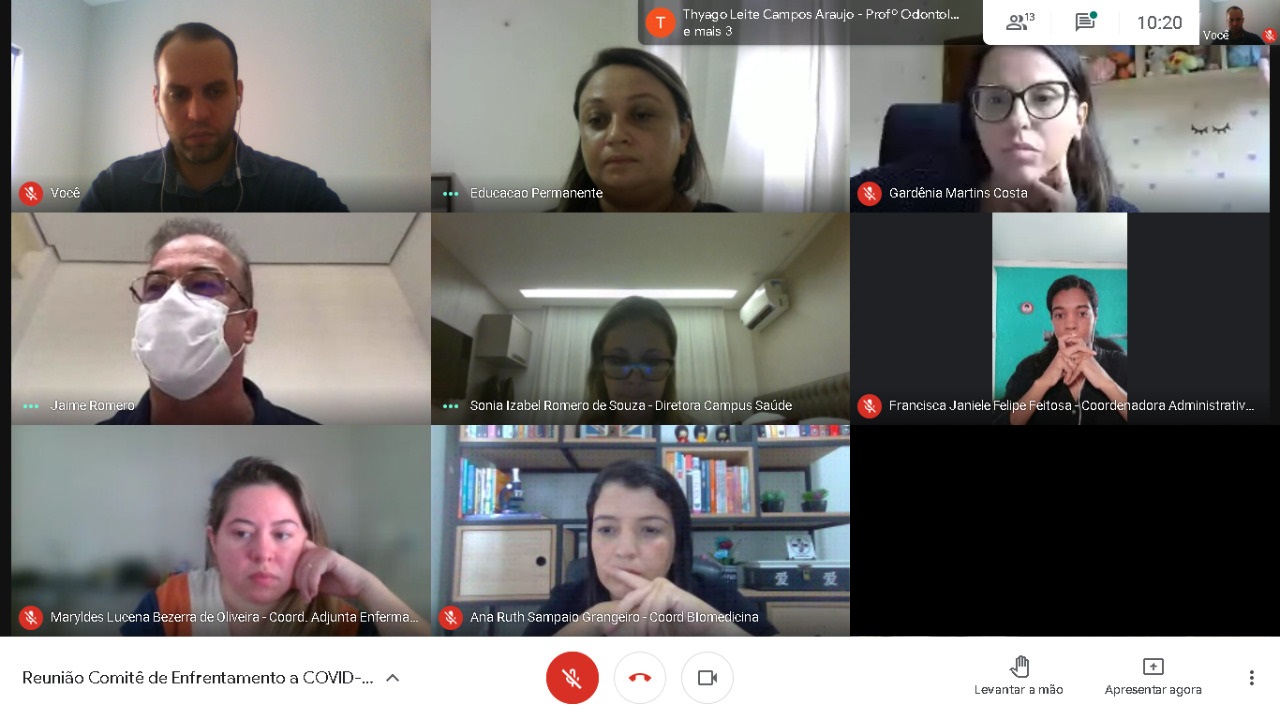 Representantes da Unileão se reúnem com coordenadora de Educação Permanente de Juazeiro do Norte em busca de solução para a imunização de estudantes da Instituição