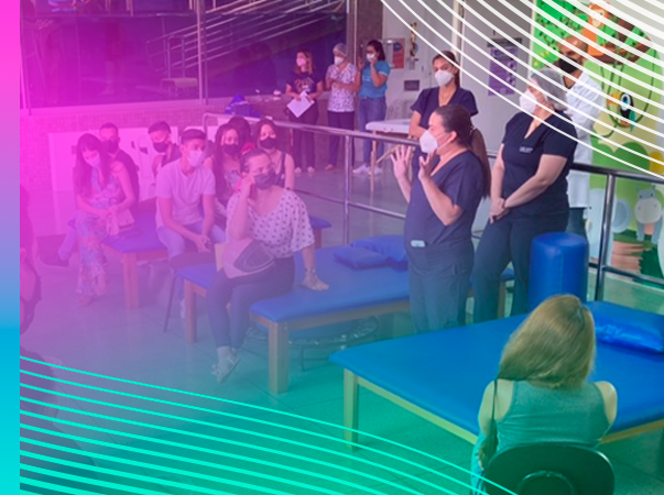 Alunos do Ensino Médio conhecem curso de Fisioterapia da Unileão e são apresentados à profissão dos fisioterapeutas