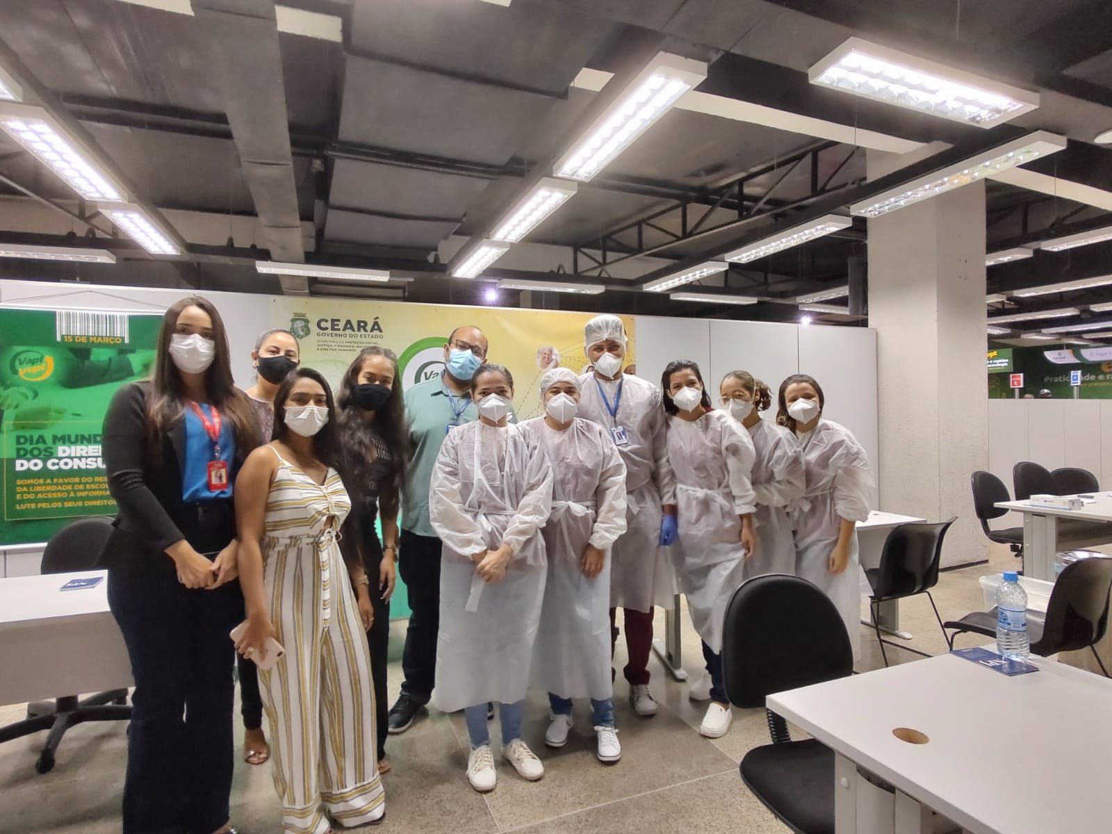 Cursos de Direito e Enfermagem da Unileão promovem ação em alusão ao Dia do Consumidor