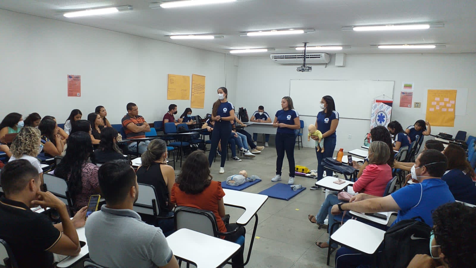 LASP promove capacitação de primeiros socorros e prevenção de acidentes em ambiente escolar
