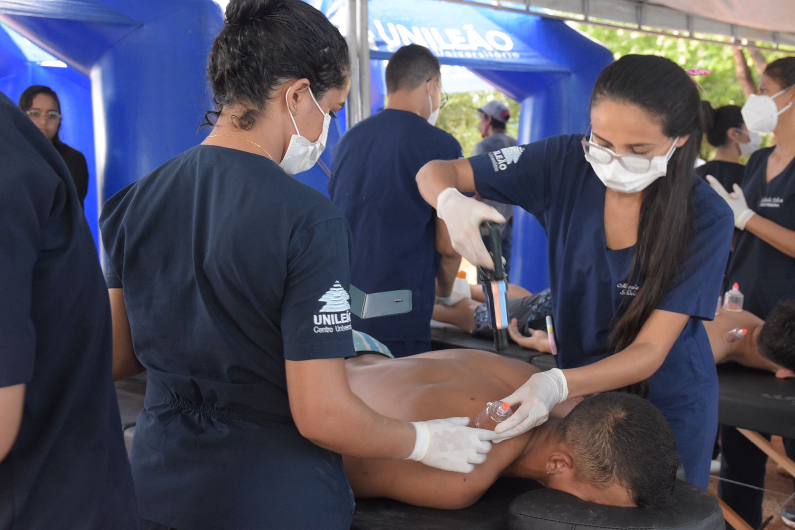 Curso de Fisioterapia da Unileão participou da I Etapa do Circuito Cearense de Skate