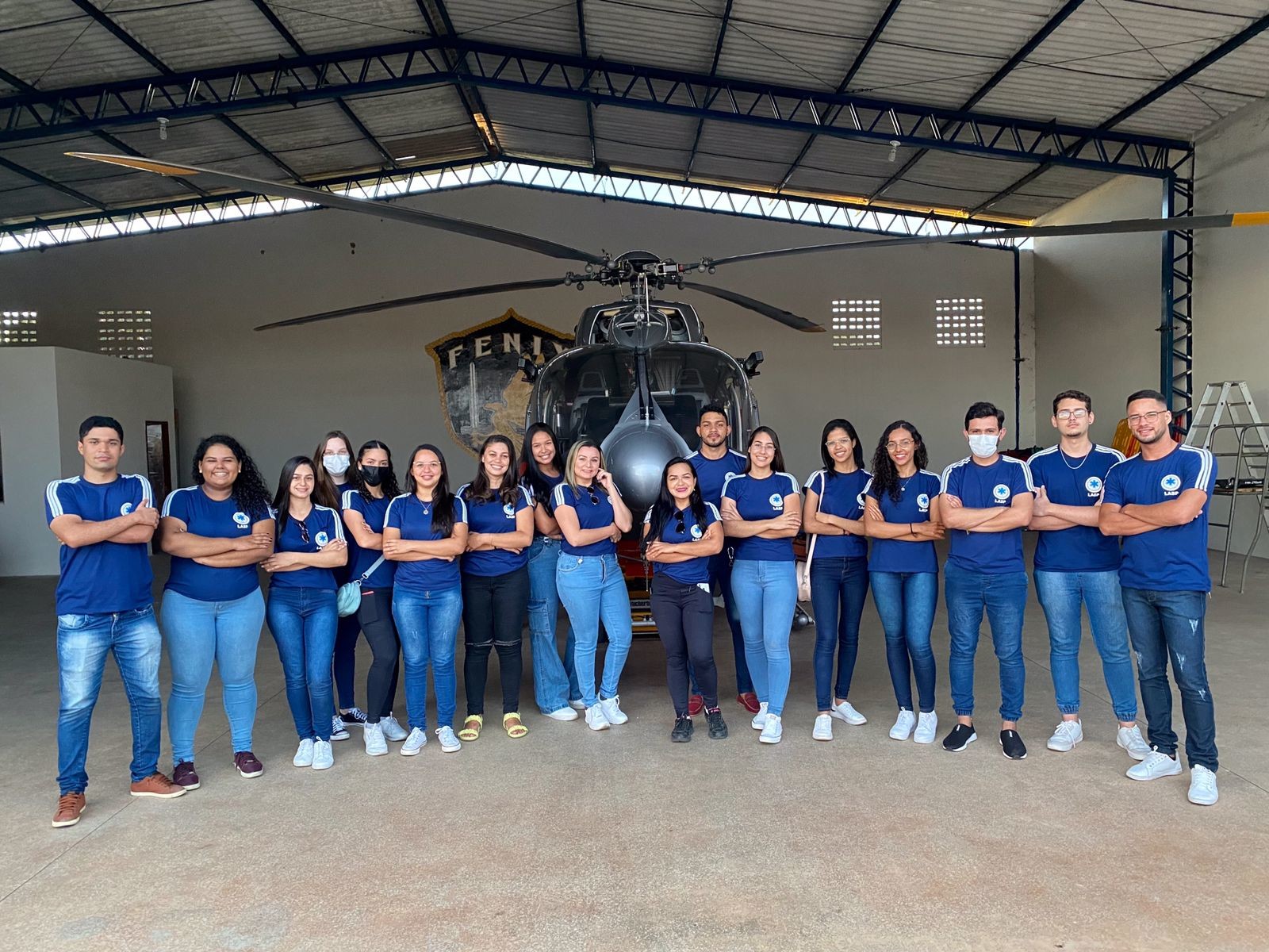 Liga Acadêmica do Suporte Básico de Vida em Parada Cardiorrespiratória promove capacitação sobre atendimento aéreo em situações de risco