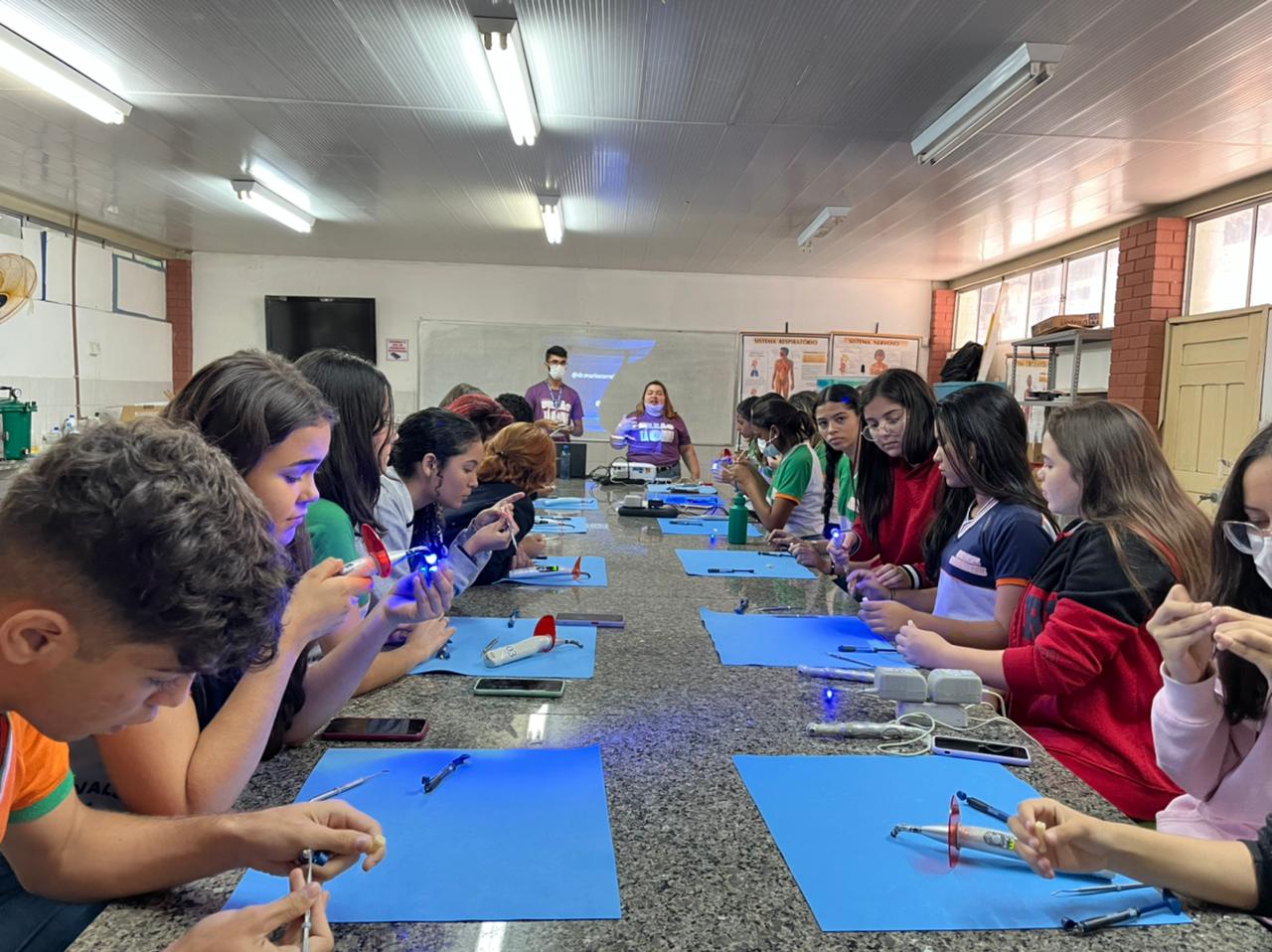 Unileão realiza terceira ação do curso de Odontologia na E.E.M.T.I. Presidente Geisel – Polivalente