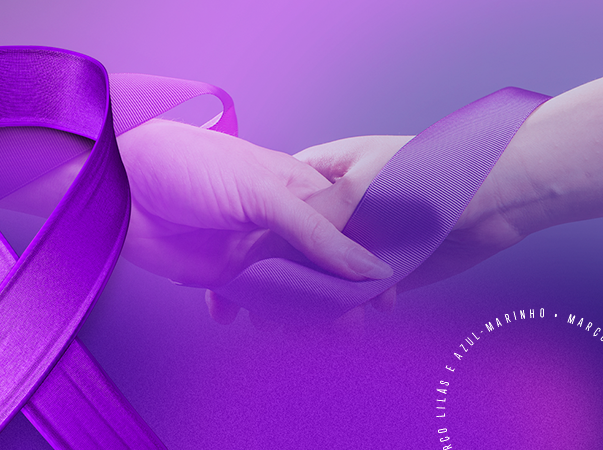 Março Lilás e Azul-Marinho: Unileão apoia campanhas e conscientiza população Caririense