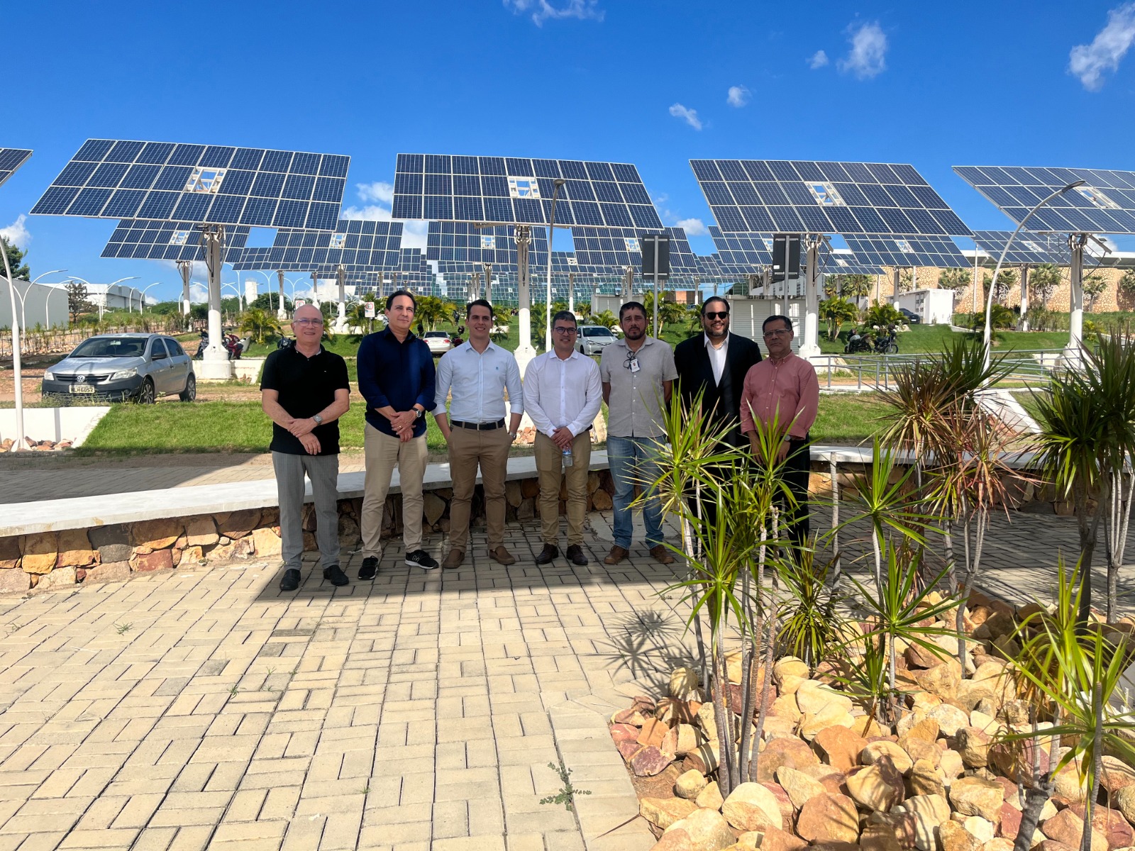 Sindienergia-CE faz visita técnica a Unileão e elogia iniciativas sustentáveis da Instituição: “Exemplo concreto de ESG”