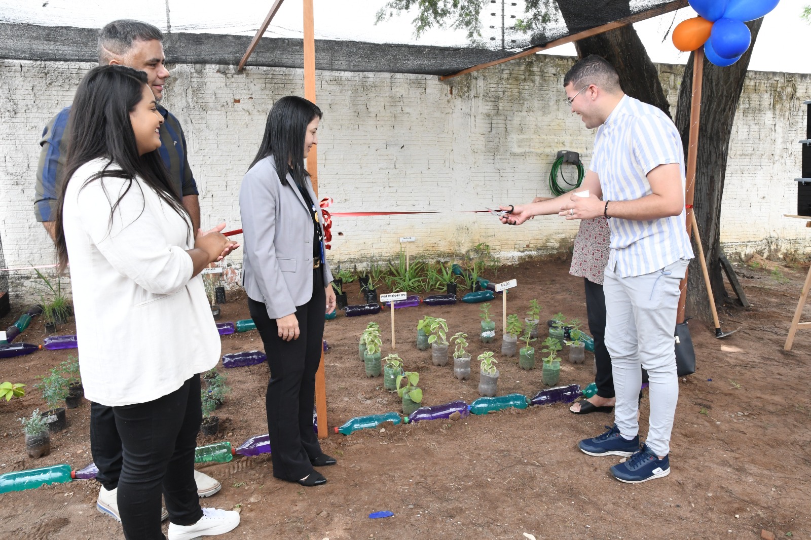 Curso de Biomedicina da Unilão inaugura “Laboratório Vivo de Plantas Medicinais”