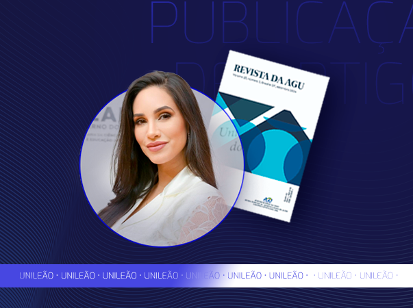 Docente da Unileão publica artigo em periódico vinculado à Advocacia-Geral da União (AGU)