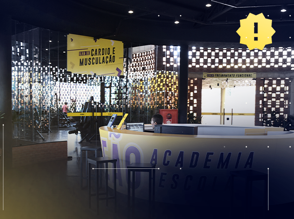 Novidade: Academia-Escola passa a contar com horários noturnos em agosto