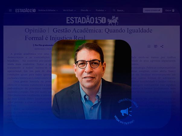 Coordenador de Medicina da Unileão publica artigo no Estadão e destaca equidade como pilar da educação médica